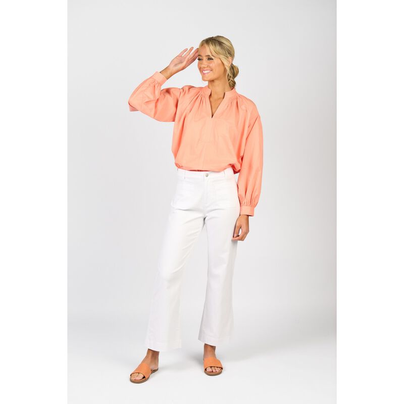 Vassalli Wide Leg Ankle Grazer Jean image number 10